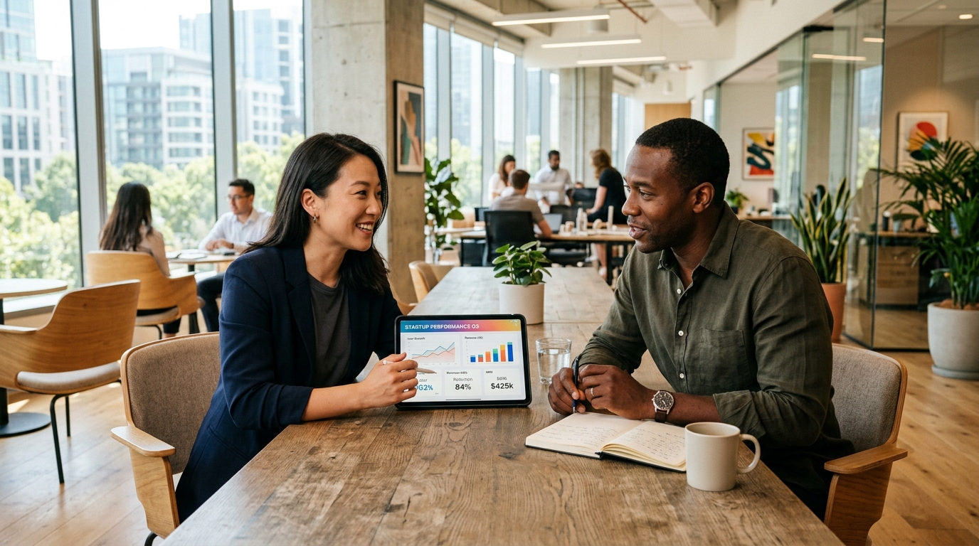 Marcus Vance & Chloe Lin from OmniRetail Networks